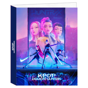 Carpeta Kpop Demon Hunters 4 anillas
