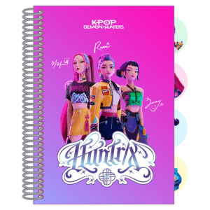 Cuaderno A7 Kpop Demon Hunters
