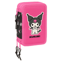 Plumier Kuromi Hello Kitty triple 37pzs