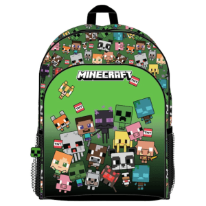 Mochila Characters Minecraft 42cm