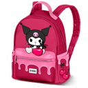 Mochila Cherry Kuromi Hello Kitty 25cm
