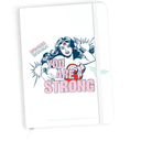 ERT Group Cuaderno con papel cuadriculado Wonder Woman 025 DC Blanco