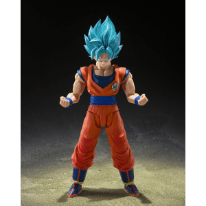 Figura SHFiguarts Super Saiyan God Super Saiyan Son Goku Blue Power Transcending Limits Dragon Ball Super 14,5cm