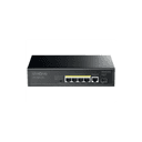 Strong SW5011POE+ switch Gigabit Ethernet (10/100/1000) Energía sobre Ethernet (PoE) Montaje en pared/escritorio Negro