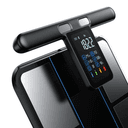 Renpho MorphoScan Rectángulo Negro, Acero inoxidable Báscula personal electrónica