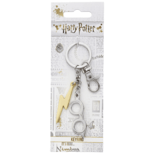 Llavero Lightning Bolt Glasses Harry Potter