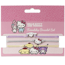 Set pulseras Hello Kitty Friends