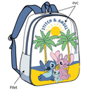 Mochila Angel Stitch Disney 31cm