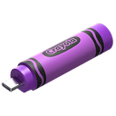SanDisk Crayola 128GB USB-C Vivid Violet - Pendrive