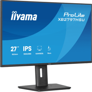 iiyama ProLite XB2797HSU-B1 pantalla para PC 68,6 cm (27") 1920 x 1080 Pixeles Full HD LED Negro