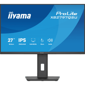 iiyama ProLite XB2797QSU-B1 pantalla para PC 68,6 cm (27") 2560 x 1440 Pixeles Quad HD LED Negro
