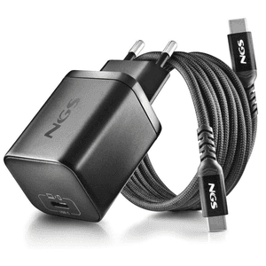 NGS BUD 65W-AS Universal Negro Corriente alterna Carga rápida Interior