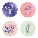 Set 4 posavasos ceramica Stitch Disney