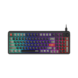 MSI Forge GK110 RGB - Membrana - Multimedia - Teclado Gaming