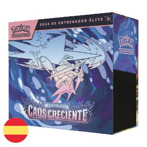 Pokémon TCG Caja de Entrenador Élite Caos Creciente