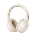 Baseus Bass 35 Max Auriculares Inalámbrico y alámbrico Diadema Música USB Tipo C Bluetooth Beige