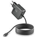 NGS GAN 65W-C Universal Negro Corriente alterna Interior
