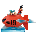 Figura Ichibansho Son Goku Bulma Krillin vs Red Ribbon Army Dragon Ball 16cm