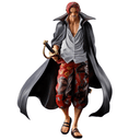 Figura Ichibansho Shanks Red Hair Pirates One Piece 21cm