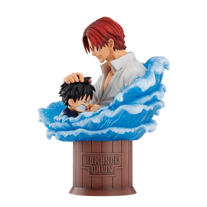 Figura Ichibansho Shanks Luffy Red Hair Pirates One Piece 15cm