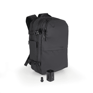 TooQ Mochila de viaje con sistema de compresión al vacío y bomba de aire