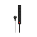 Savio LZ-15 regleta inteligente 5 salidas AC Universal 5 m 0 2500 W Negro