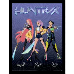 Cuadro KPop Huntrix Signature Demon Hunters