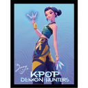 Cuadro KPop Zoey Demon Hunters