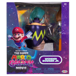 Figura Premium Super Mario Galaxy - Wonder Bowser Jr. de 13 cm