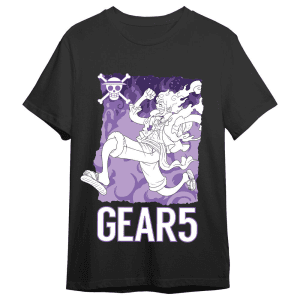 Camiseta Monkey D Luffy Gear 5 One Piece adulto