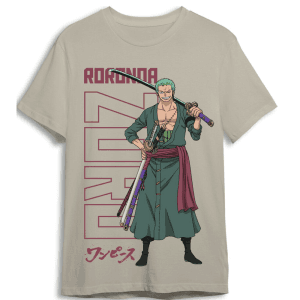 Camiseta Roronoa Zoro One Piece adulto