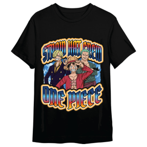 Camiseta Monkey D Luffy Roronoa Zoro Sanji One Piece adulto