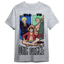 Camiseta Monkey D Luffy Roronoa Zoro Sanji One Piece adulto