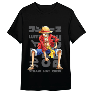 Camiseta Monkey D Luffy One Piece adulto