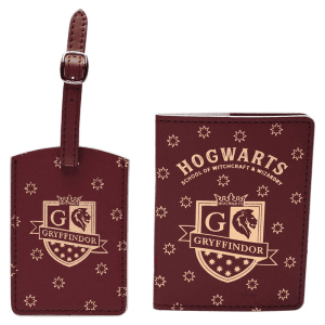 Portapasaportes etiqueta equipaje Gryffindor Harry Potter