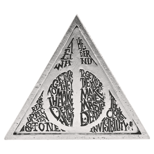 Placa Reliquias de la Muerte Harry Potter