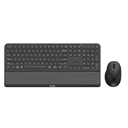Philips 6000 series SPT6607B/16 teclado Ratón incluido Universal RF Wireless + Bluetooth Negro