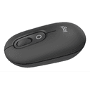 Logitech POP Mouse, ratón inalámbrico Bluetooth compacto y portátil con botones programables y clics discretos, tecnología Easy-