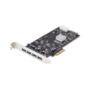 StarTech.com Tarjeta PCI Express de 4 Puertos USB-A - Tarjeta PCIe USB 3.2 de 5Gbps - 4 Controladores USB Independientes - Hub I