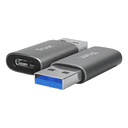 Trust Calyx USB Type-C USB Type-A Gris