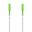 AISENS Cable Fibra Óptica Latiguillo G657A2 3.0 9/125 SMF Simplex CPR DCA LSZH, SC/APC-SC/APC, Blanco, 2.0 m