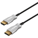 AISENS Cable HDMI V2.0 AOC Premium alta velocidad / HEC 4k@60hz 18Gbps, A/M-A/M, Negro, 30 m