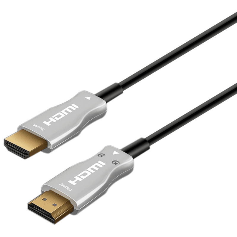 AISENS Cable HDMI V2.0 AOC Premium alta velocidad / HEC 4k@60hz 18Gbps, A/M-A/M, Negro, 30 m