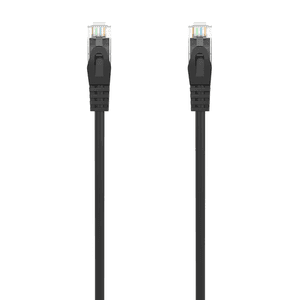AISENS Cable de Red Latiguillo RJ45 LSZH Cat.6A 500 Mhz UTP AWG24, Negro, 3.0M