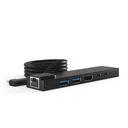 Compulocks HUB01 base para portátil y replicador de puertos USB 2.0 Type-C Negro