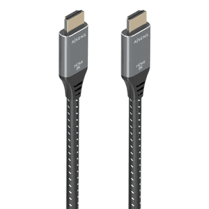 AISENS Cable HDMI V2.1 ultra alta velocidad / HEC 8K@60Hz 48Gbps, A/M-A/M, Gris/Negro, 7.0m