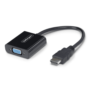 StarTech.com Adaptador HDMI a VGA - Conversor Activo HDMI a VGA - Conversor Activo de Vídeo para Ordenador de Sobremesa o Portát