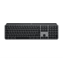 Logitech MX Keys S for Mac teclado Hogar Bluetooth QWERTY Español Gris