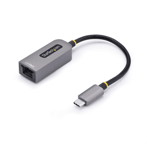 StarTech.com Adaptador de Red Ethernet de 2,5Gb USB Tipo C - Adaptador USB 3.1 USB-C a RJ45 - 2.5GBASE-T - Compatible con Thunde
