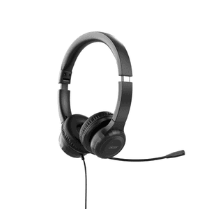 Acer AHW154 Auriculares Alámbrico De mano Oficina/Centro de llamadas USB tipo A Negro